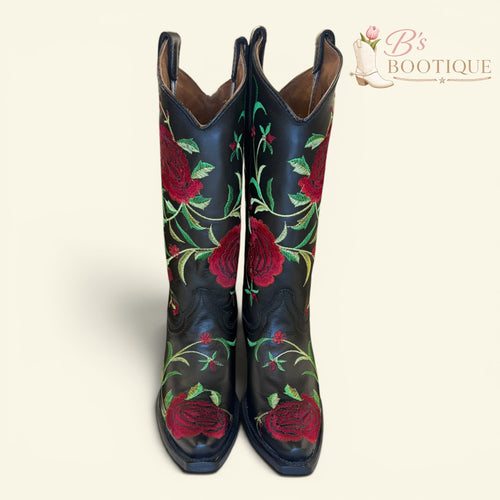 Circle G - Roses - Black