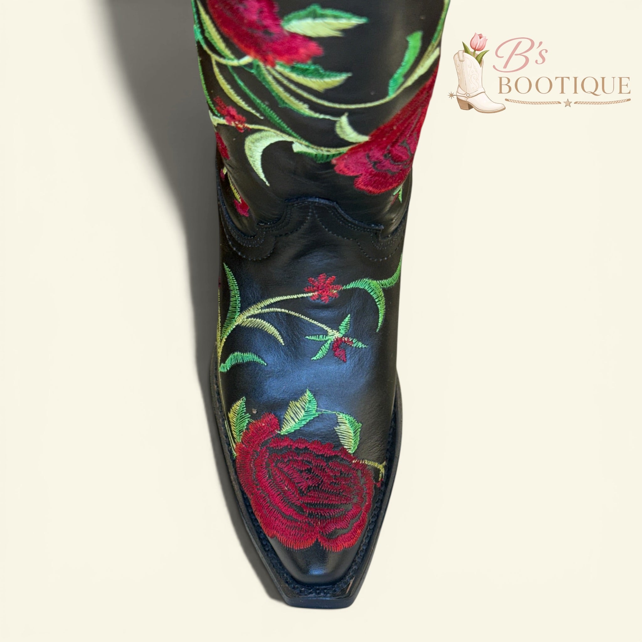 Circle G - Roses - Black