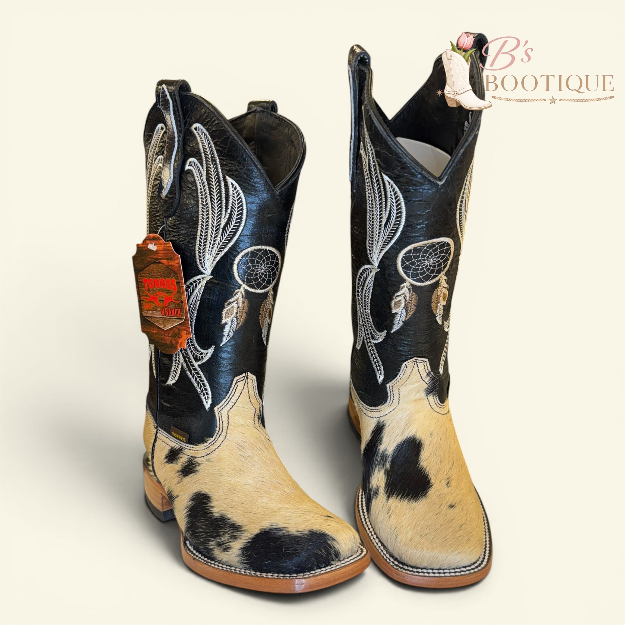 Torres Boot Ranch - Cowhide - Natural