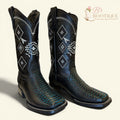 Torres Boot Ranch - Python - Black\Aqua
