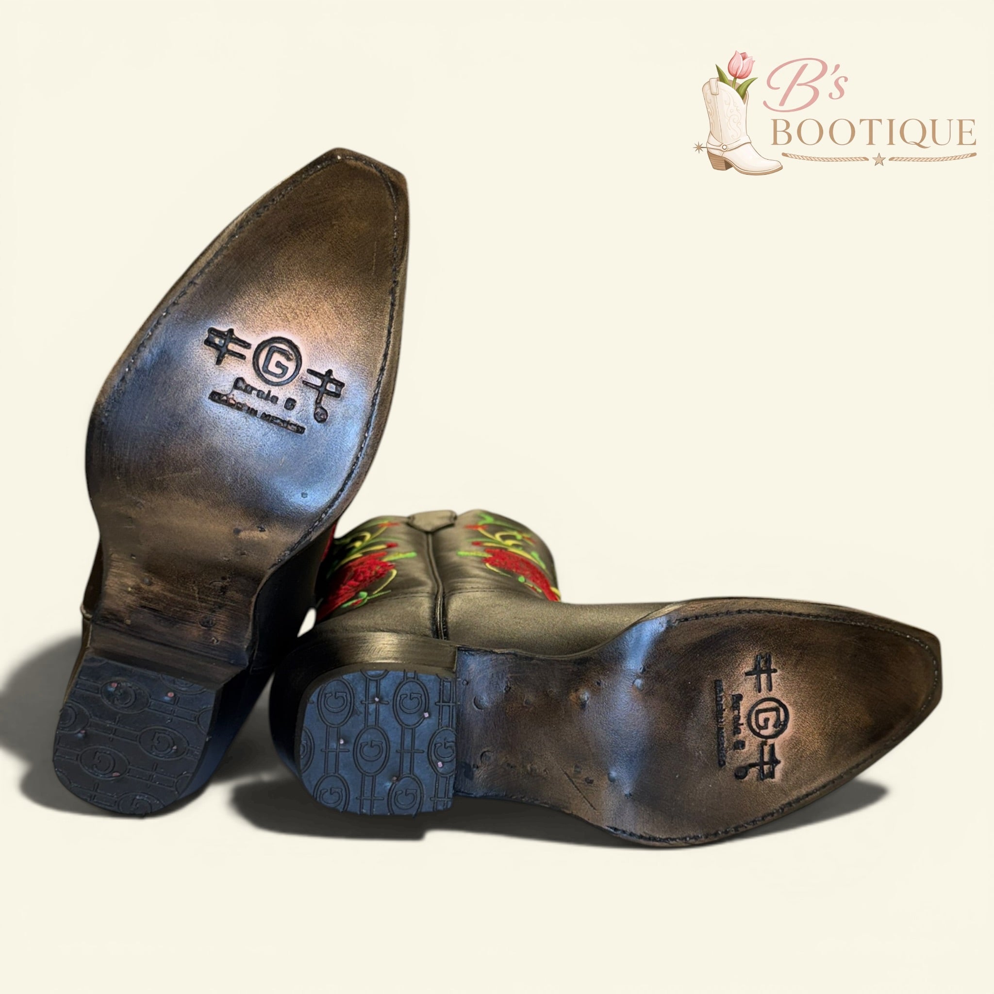 Circle G - Roses - Black